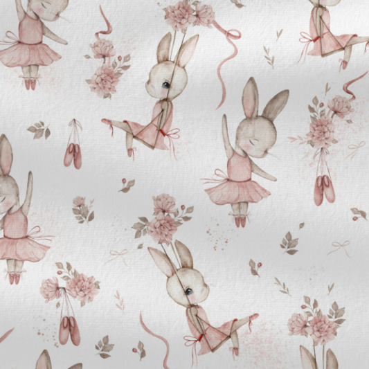 Užsakomoji spauda - Ballerina Bunny white